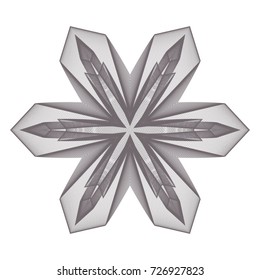 Circular pattern with guilloche for currency, certificate or diplomas