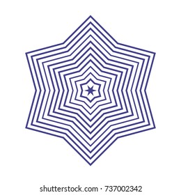 Circular pattern with guilloche for currency, certificate or diplomas