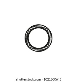 circular pattern icon. sign design