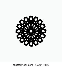 Circular Pattern Icon - Vector, Sign and Symbol for Design, Presentation, Website or Apps Elements.
