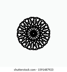 Circular Pattern Icon - Vector, Sign and Symbol for Design, Presentation, Website or Apps Elements.