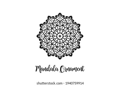 Circular muster mandala art dekoration element