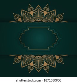 Circular pattern in mandala form for Henna, Mehndi, tattoos, decorations. Decorative ornament in oriental ethnic style.