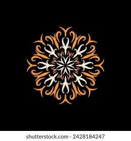 Circular pattern, mandala for Henna, Mehndi, tattoo, decoration, luxury mandala