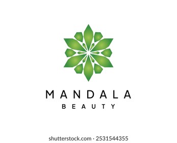 Mandala mit kreisförmigem Muster. luxuriöse Dekoration von Mandala Blumen. Yoga-Vorlage. Relaxislam