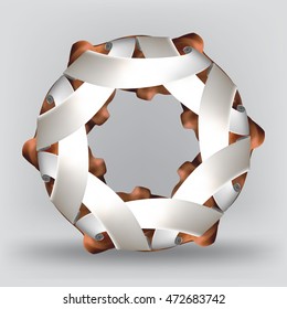 circular pattern mandala, vector