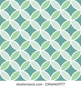 Circular pattern, seamless, creative printing, fabric screening or background images of all kinds
vector work type