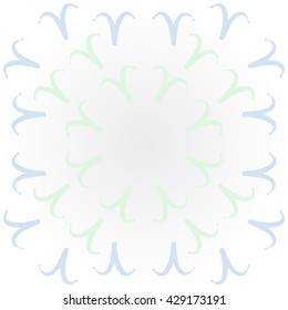 Circular pattern of zodiac signs, doodles,  object,aries, copy space. Hand drawn.