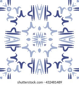 Circular  pattern of zodiac signs, doodles,  object,aries,libra, stripes, spot,star. Hand drawn.