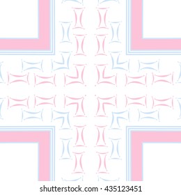 Circular   pattern of zodiac signs, doodles,  object,gemini,cross, stripes, copy space. Hand drawn.