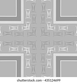 Circular   pattern of zodiac signs, doodles,  object,gemini,cross, stripes, copy space. Hand drawn.