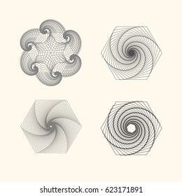 Circular Patterns with guilloche