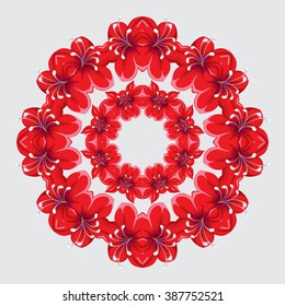 Circular patterns and ornaments oriental