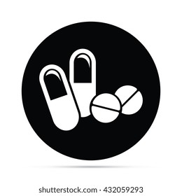 Circular Pills Icon