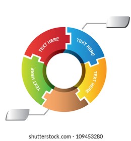 Circular Puzzle Diagram