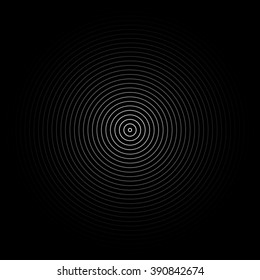 Circular & radial lines, abstract VIP concept background