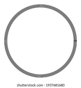 Circular and radial lines volute, helix shape design element