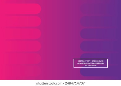 Circular and Rectangle Shapes Purple and Red Colors with Gradient Backdrop Modern Abstract Background Geometric Background