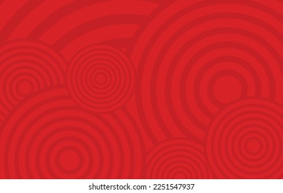 Circular red background for Chinese New Year celebration.