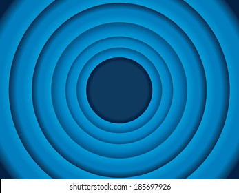Circular retro background
