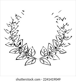 circular rice logo isolated on white background. rice company logos and symbols with unique and various shapes. circular rice logo shapes