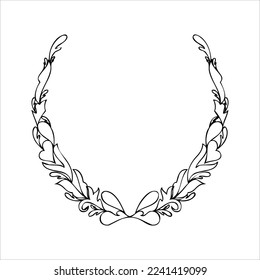 logotipo circular de arroz aislado en fondo blanco. logotipos y símbolos de la compañía de arroz con formas únicas y diversas. formas de logotipo de arroz circular
