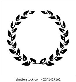 circular rice logo isolated on white background. rice company logos and symbols with unique and various shapes. circular rice logo shapes