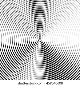 Circular ripple pattern, concentric circles, rings abstract geometric illustration