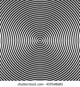 Circular ripple pattern, concentric circles, rings abstract geometric illustration