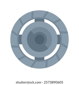 Circular saw blade featuring sharp teeth for efficient cutting of wood and metal materials