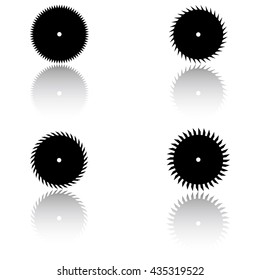 Circular Saw Blade Icons