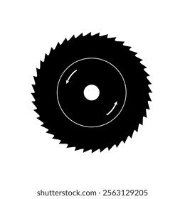 Circular saw blade - vector illustration