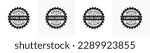 Circular saw blade vector or Circular saw blade logo vector isolated in flat style. Circular saw label vector isolated. saw circle logo trendy design template for product packaging.