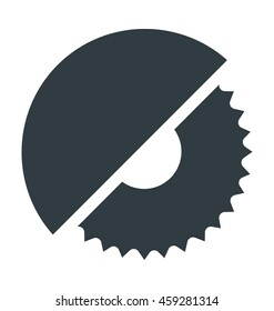 Circular Saw Cool Vector Icon
