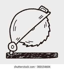 Circular Saw doodle