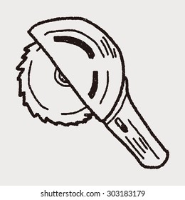 Circular Saw doodle