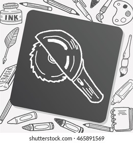 Circular Saw doodle