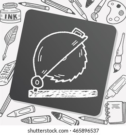 Circular Saw doodle
