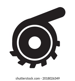 Circular saw Glyph Style vector icon which can easily modify or edit 