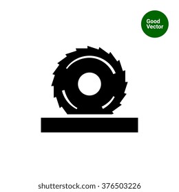 Circular saw icon