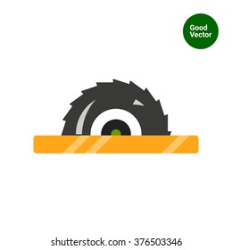 Circular saw icon