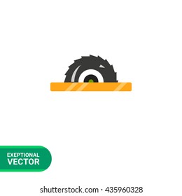 Circular saw icon