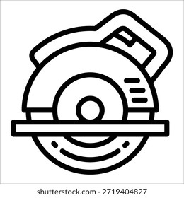 Kreissäge Icon Element für Design
