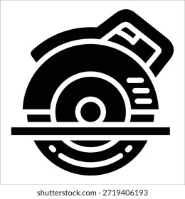 Kreissäge Icon Element für Design