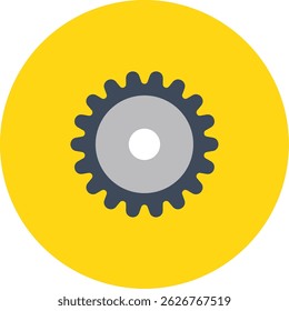 Símbolo de Imagem Circular Símbolo de Arte