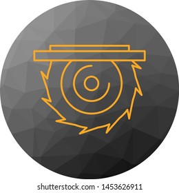 Circular saw icon for your project
