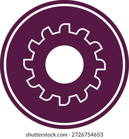 Icono de sierra circular para su proyecto
