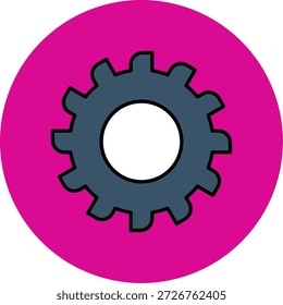 Ícone De Exibição Circular Para Seu Projeto