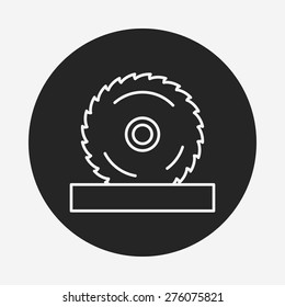 Circular Saw line icon
