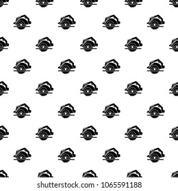 Circular saw pattern vector seamless repeating for any web design